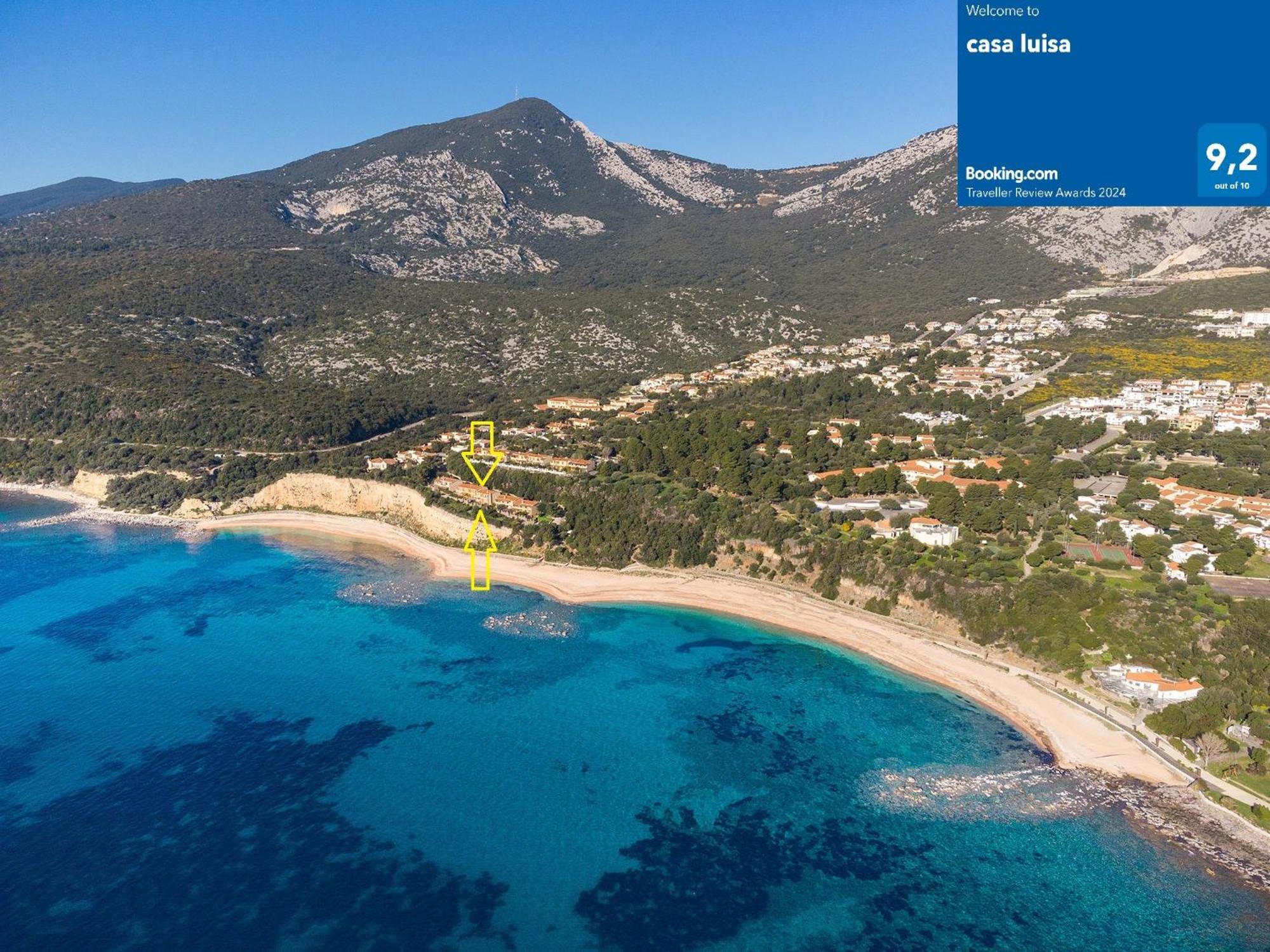 Casa Luisa Lägenhet Cala Gonone Exteriör bild